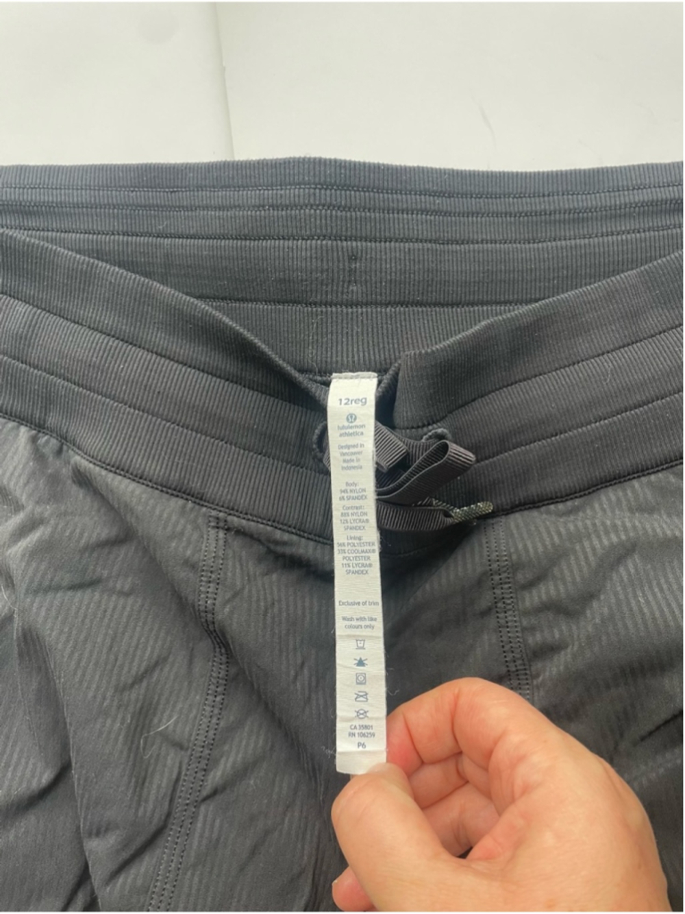 Lululemon Dance Studio Lined Pants Black Size 12 - Picture 8 of 8